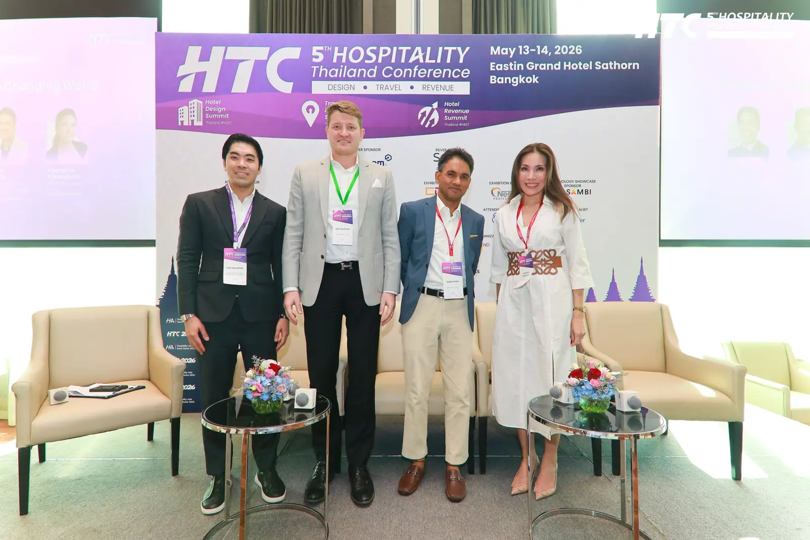 Wellness tourism panelists at the 5th Hospitality Thailand Conference in Bangkok